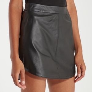 BB Dakota | Conrad Leather Mini Skirt